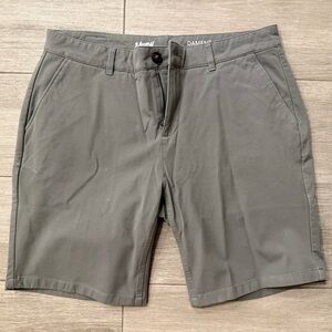 Men's Mugsy Jeans DAMENS Gray K6SNDA Chino Shorts Waist Size 36 Inseam 9" New